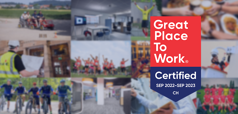 Wir sind offiziell ein "Great Place To Work"